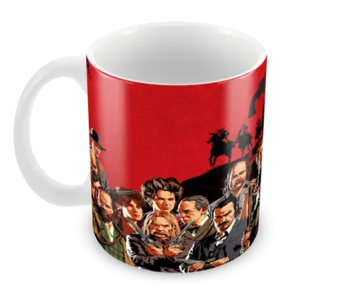 Caneca Polímero Red Dead Redemption 2 Personalizada