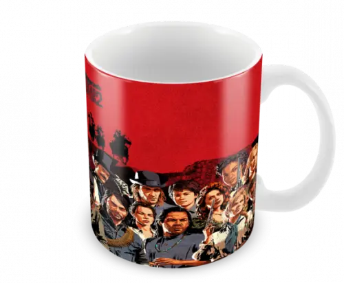 Caneca Polímero Red Dead Redemption 2 Personalizada