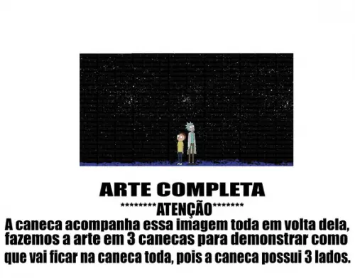 Caneca Polímero Rick And Morty Personalizada