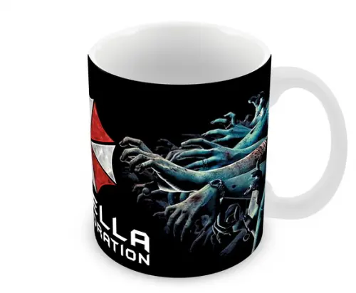 Caneca Polímero Resident Evil Umbrella Personalizada
