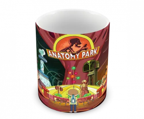 Caneca Polímero Rick And Morty Personalizada