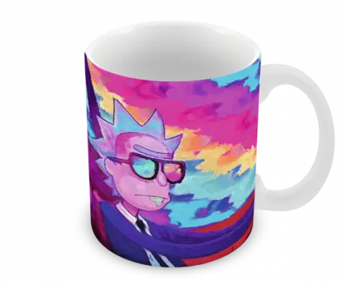 Caneca Polímero Rick And Morty Personalizada