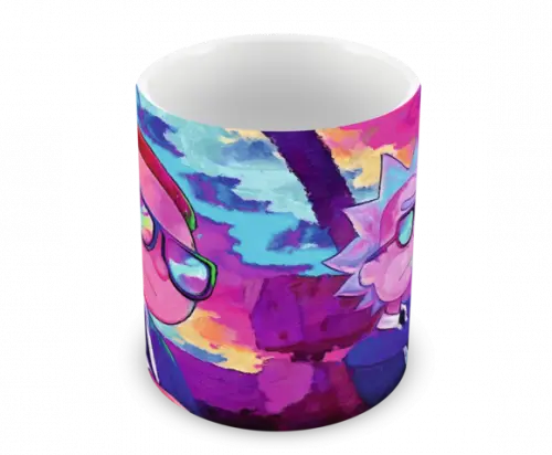 Caneca Polímero Rick And Morty Personalizada