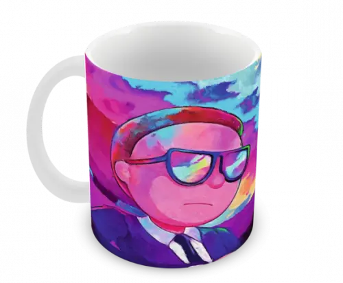 Caneca Polímero Rick And Morty Personalizada