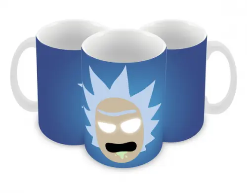 Caneca Polímero Rick And Morty Personalizada