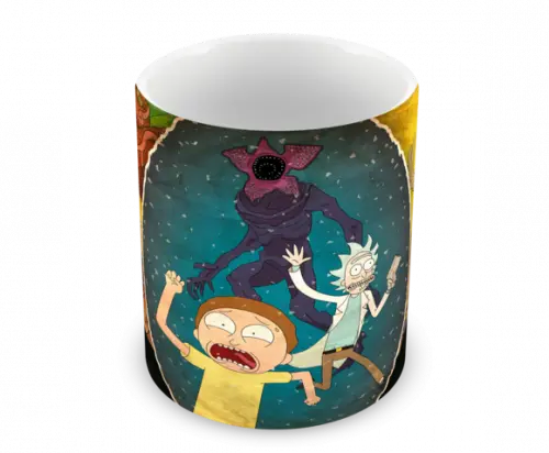 Caneca Polímero Rick And Morty Personalizada
