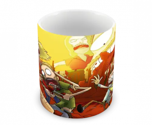 Caneca Polímero Rick And Morty Personalizada