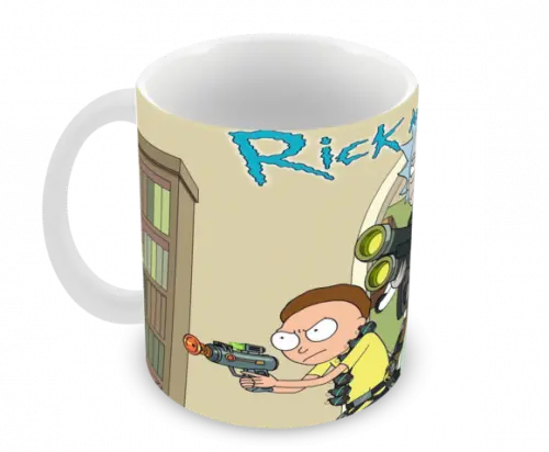 Caneca Polímero Rick And Morty Personalizada