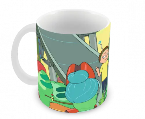 Caneca Polímero Rick And Morty Personalizada