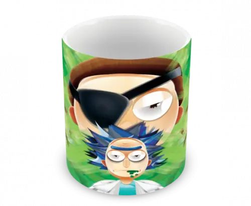 Caneca Polímero Rick And Morty Personalizada
