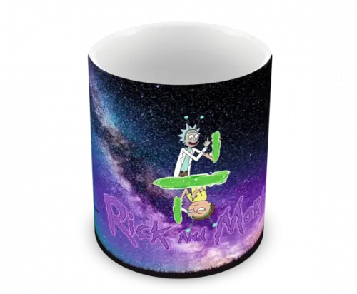 Caneca Polímero Rick And Morty Personalizada