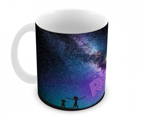 Caneca Polímero Rick And Morty Personalizada