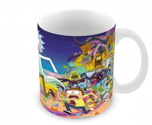 Caneca Polímero Rick And Morty Personalizada