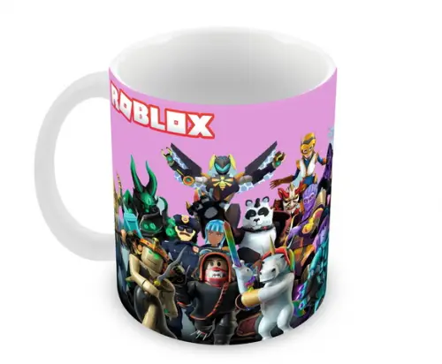 Caneca Polímero Roblox Personalizada