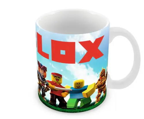 Caneca Polímero Roblox Personalizada