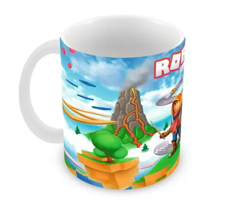 Caneca Polímero Roblox Personalizada
