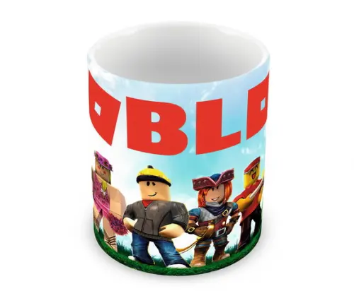 Caneca Polímero Roblox Personalizada