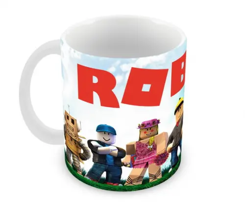 Caneca Polímero Roblox Personalizada