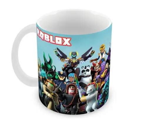 Caneca Polímero Roblox Personalizada