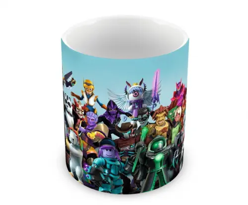 Caneca Polímero Roblox Personalizada