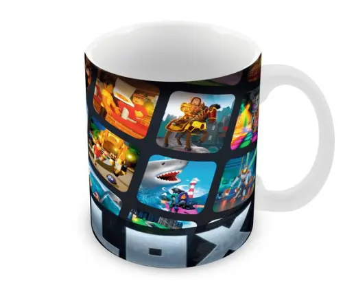 Caneca Polímero Roblox Personalizada
