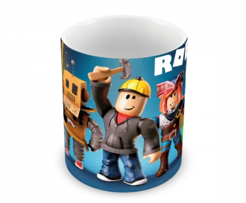 Caneca Polímero Roblox Personalizada