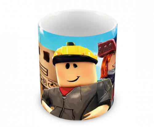 Caneca Polímero Roblox Personalizada