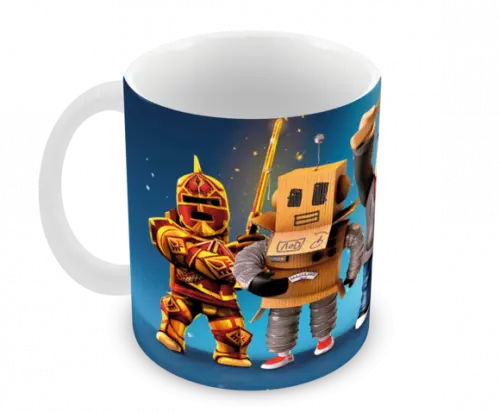 Caneca Polímero Roblox Personalizada