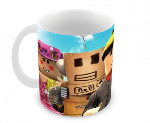 Caneca Polímero Roblox Personalizada