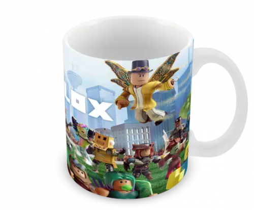 Caneca Polímero Roblox Personalizada