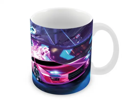 Caneca Polímero Rocket League Personalizada
