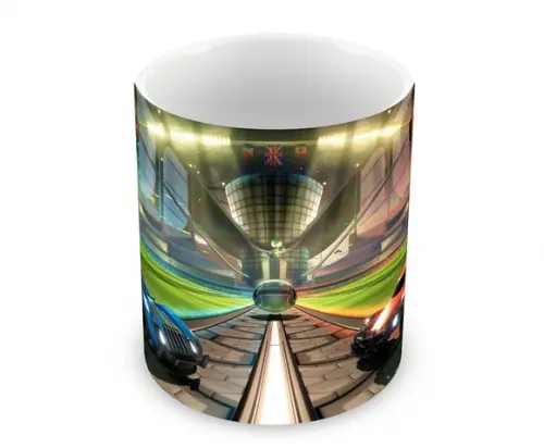 Caneca Polímero Rocket League Personalizada