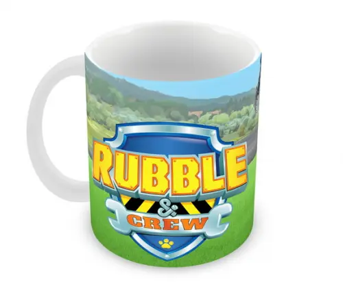 Caneca Polímero Rubble e Sua Turma Personalizada