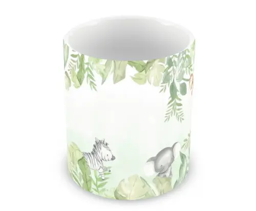 Caneca Polímero Safari Personalizada