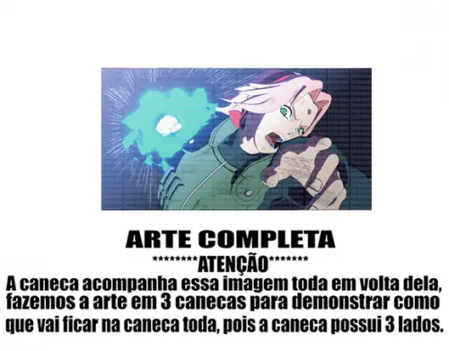 Caneca Polímero Sakura Personalizada