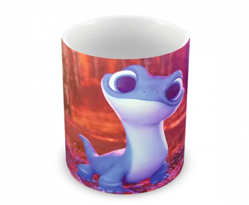 Caneca Polímero Salamandra Bruni Frozen Personalizada