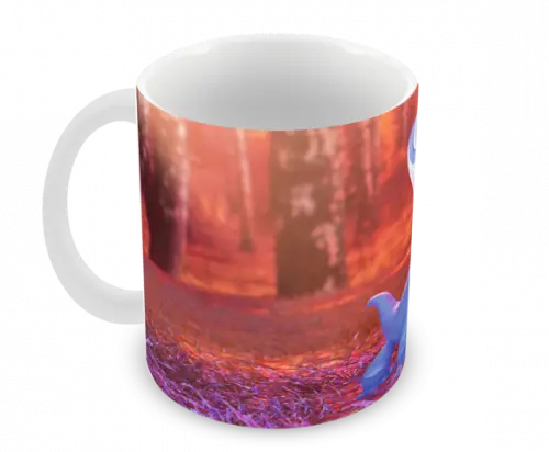 Caneca Polímero Salamandra Bruni Frozen Personalizada