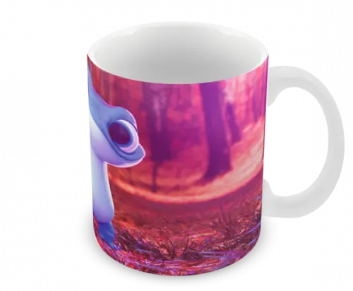 Caneca Polímero Salamandra Bruni Frozen Personalizada