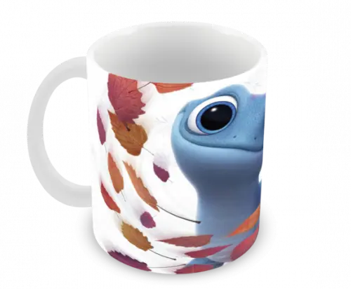 Caneca Polímero Salamandra Bruni Frozen Personalizada
