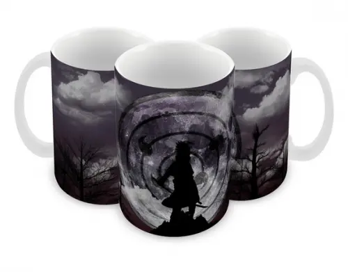 Caneca Polímero Sasuke Personalizada
