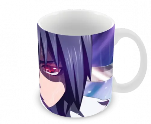 Caneca Polímero Sasuke Personalizada