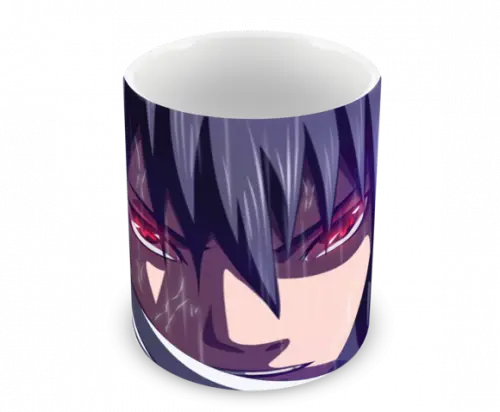 Caneca Polímero Sasuke Personalizada