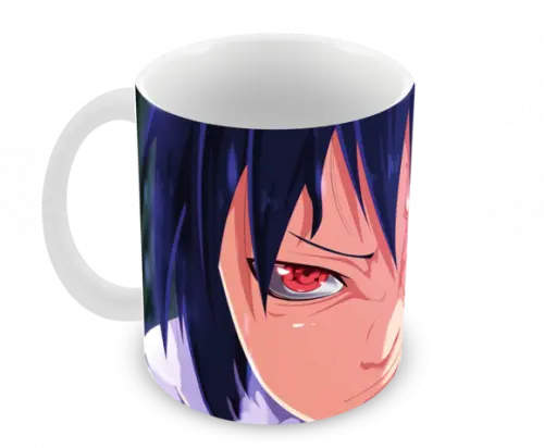 Caneca Polímero Sasuke Personalizada