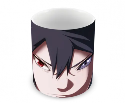 Caneca Polímero Sasuke Personalizada