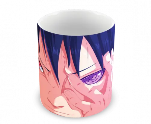 Caneca Polímero Sasuke Personalizada