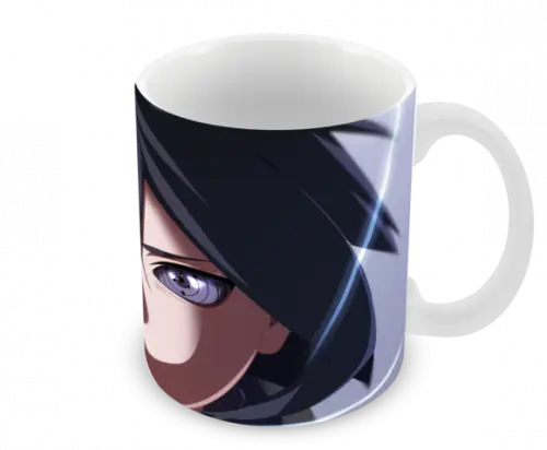 Caneca Polímero Sasuke Personalizada