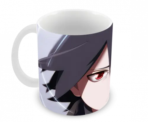 Caneca Polímero Sasuke Personalizada