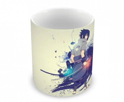 Caneca Polímero Sasuke Personalizada