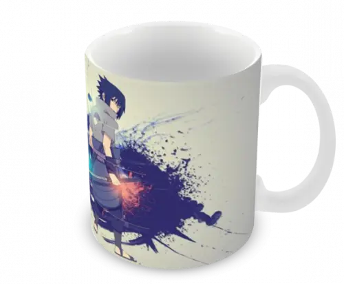 Caneca Polímero Sasuke Personalizada