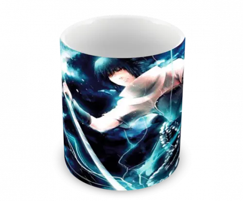 Caneca Polímero Sasuke Personalizada